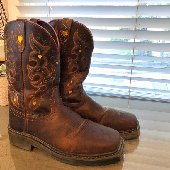 Justin Boots Shoes - Women Justin Work Boots